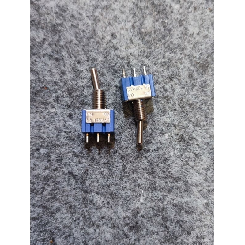 Saklar Togel 3 Kaki On-Off Biru KNX