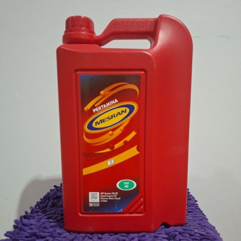 Oli Mesin Diesel MESRAN B SAE 40 5L