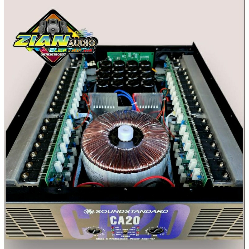 Power Amplifier SoundStandard CA 20 GRADE A 2x1300watt
