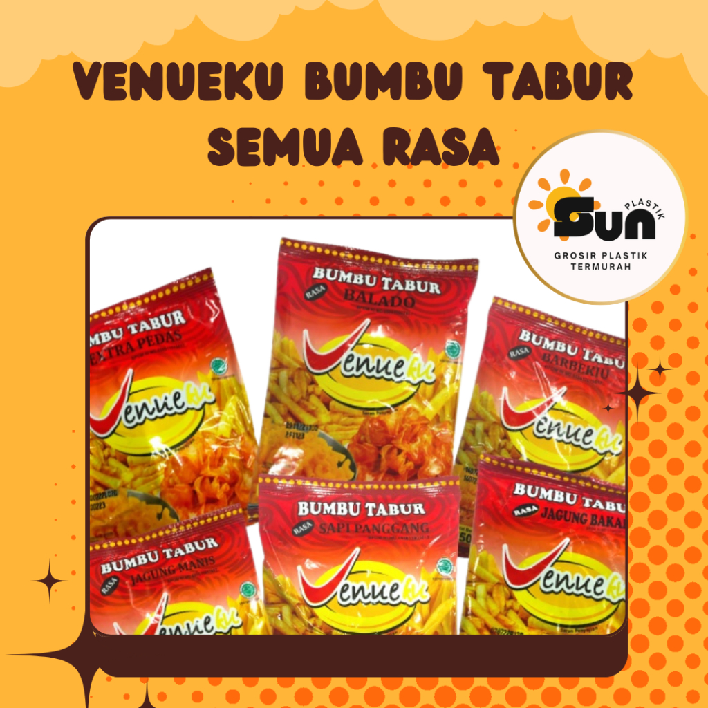 

Venueku Bumbu Tabur All Varian 100 Gram | Bumbu Tabur Kemasan