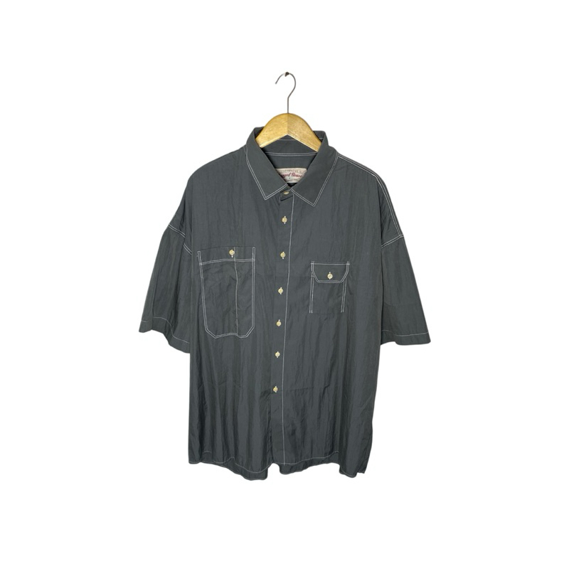 kemeja rugged house grey