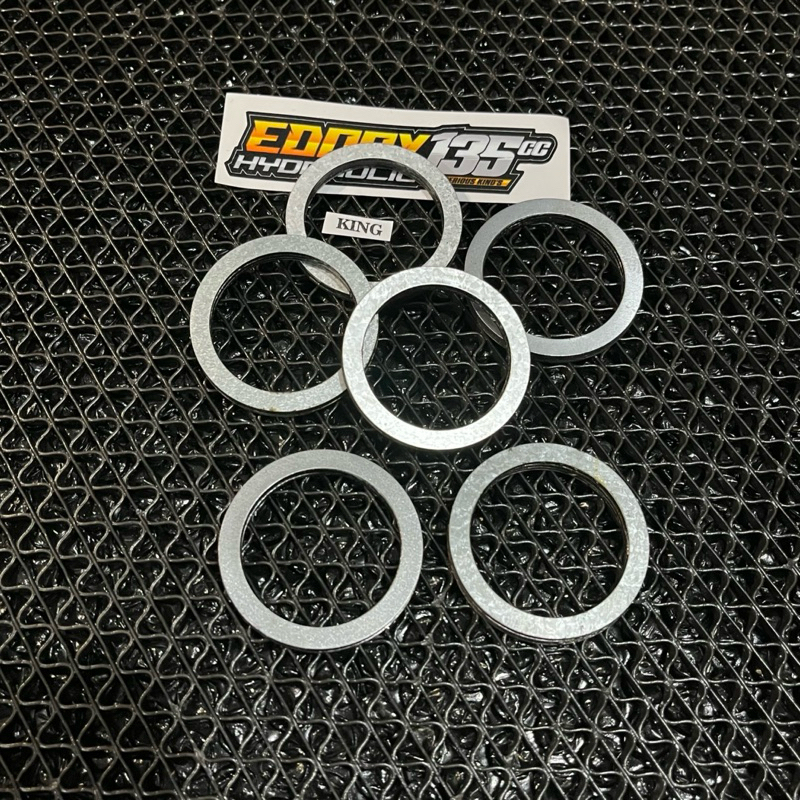 PAKING KNALPOT RX KING ALMUNIUM PRESS TERBAIK - PAKING KNALPOT ATAS RX KING RXS - PAKING LEHER KNALP