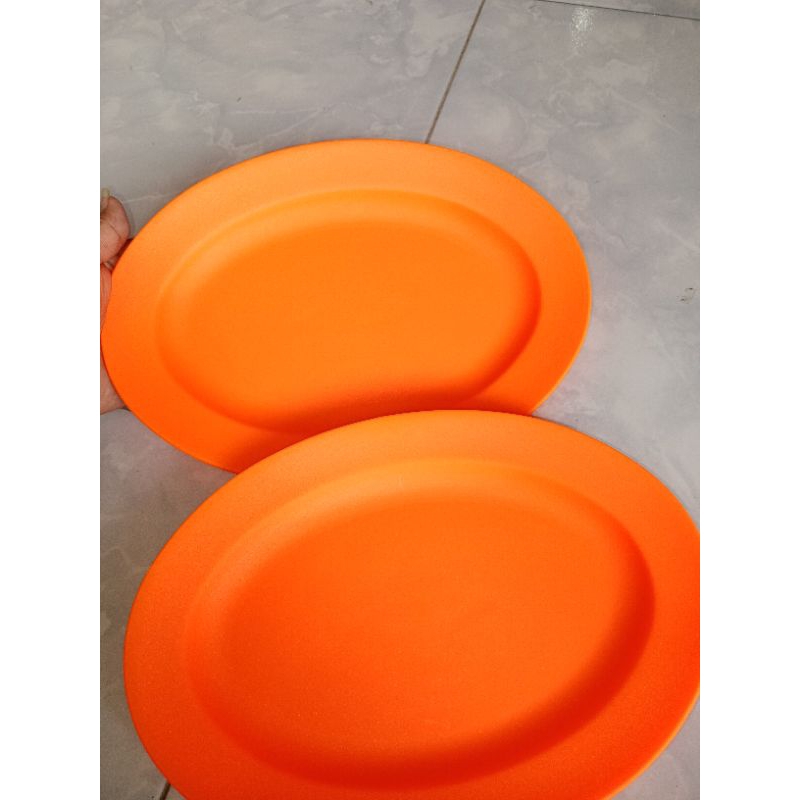 ( 12 pcs) piring plastik ukuran merek BELVA KH