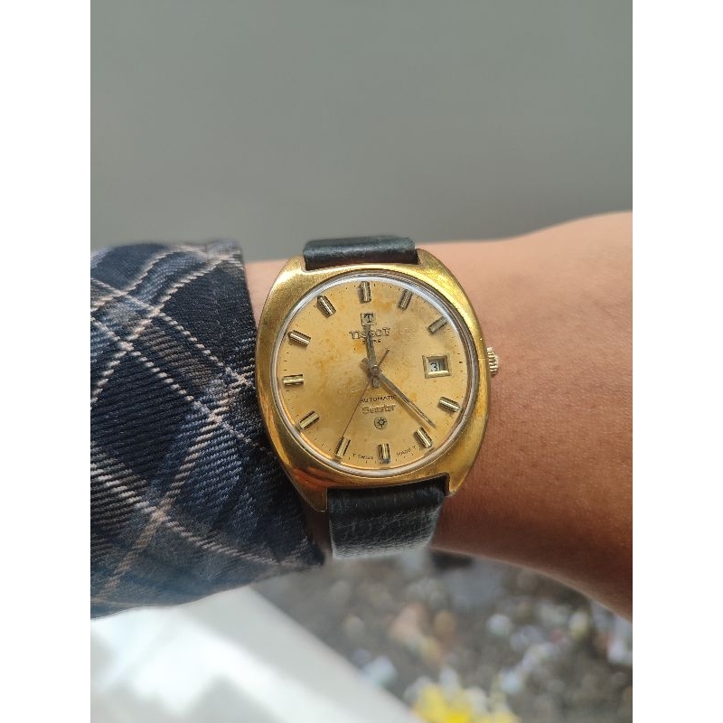 tisot seastar automatic vintage 1970s