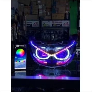 BILED NEW NMAX FULL SET REFLEKTOR CUSTOM BILED AES TURBO GEN 2