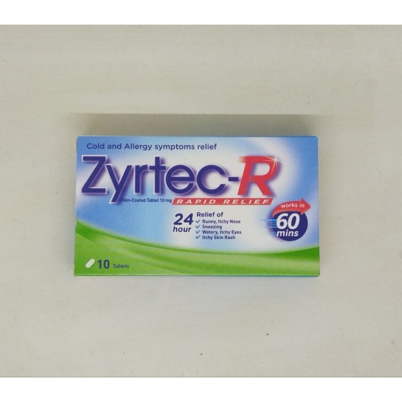 Zyrtec-R tablet 10 mg Import Singapore