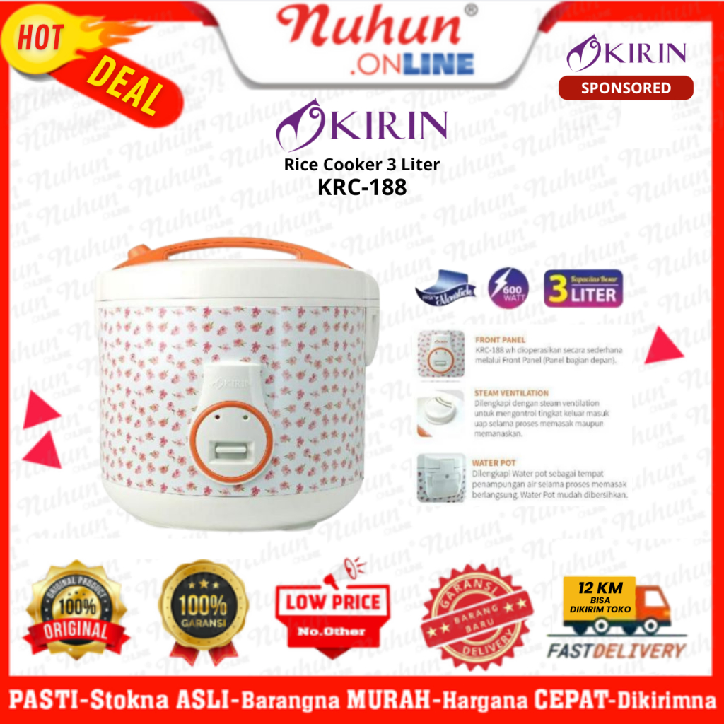 Kirin Rice Cooker KRC-188