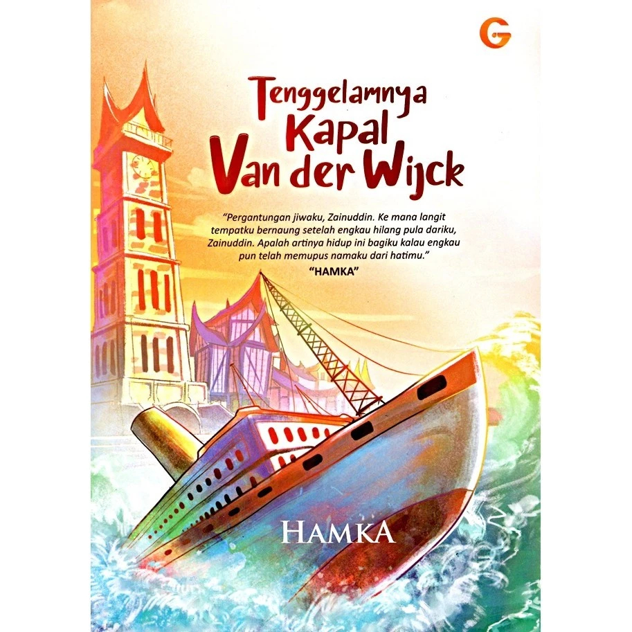 Buku Novel Tenggelamnya Kapal Van Der Wijk