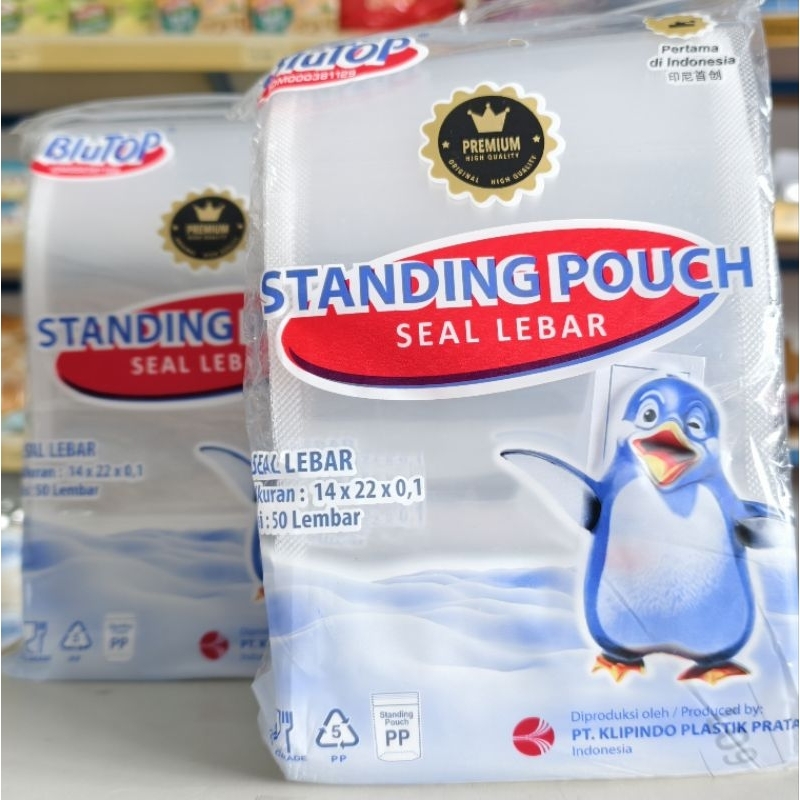 Penguin Standing Pouch 14 x 22 Cm / Plastik Standing Pouch Penguin 14 x 22Cm / Plastik Penguin Stand