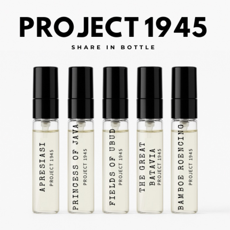 decant Project 1945 - Apresiasi Fields of Ubud Princess of Java The Great Batavia