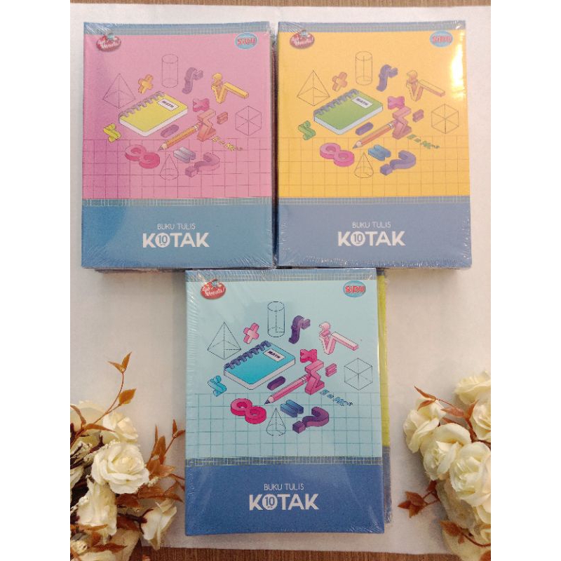 

Buku Kotak Tanggung/Sedang Sidu 30 Lembar/10 Pcs