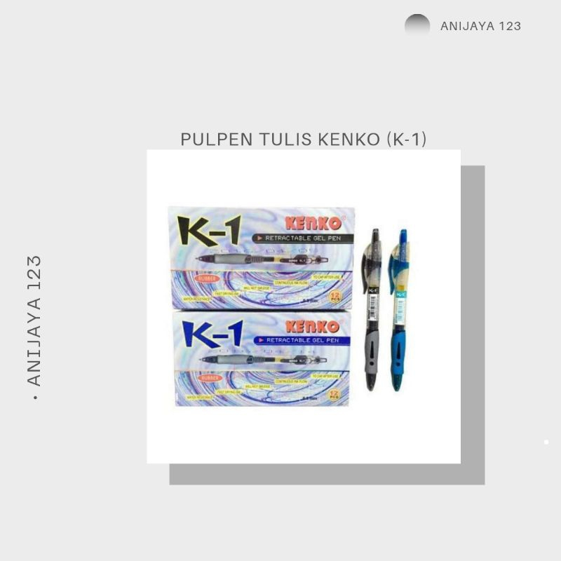 

PULPEN /PENA TULIS KENKO (K-1) 1PACK ISI 12PCS