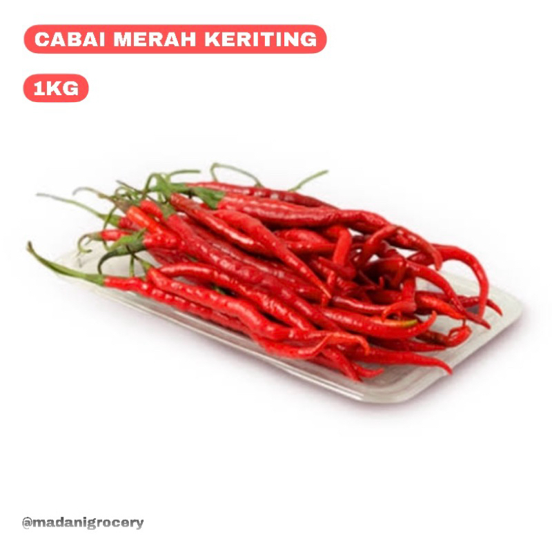 Cabai Merah Keriting 1Kg