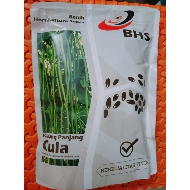 Benih Kacang Panjang Cula BHS 500 gr Produk Bola Dunia