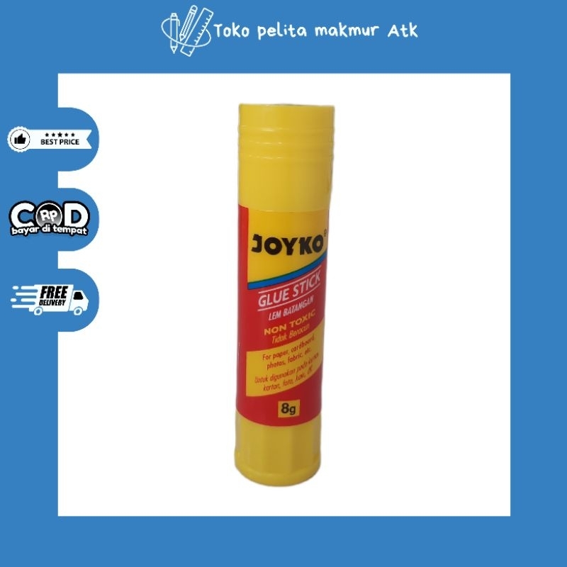 

LEM KERTAS JOYKO 8 Gr GLUE STICK ISI 30 PCS