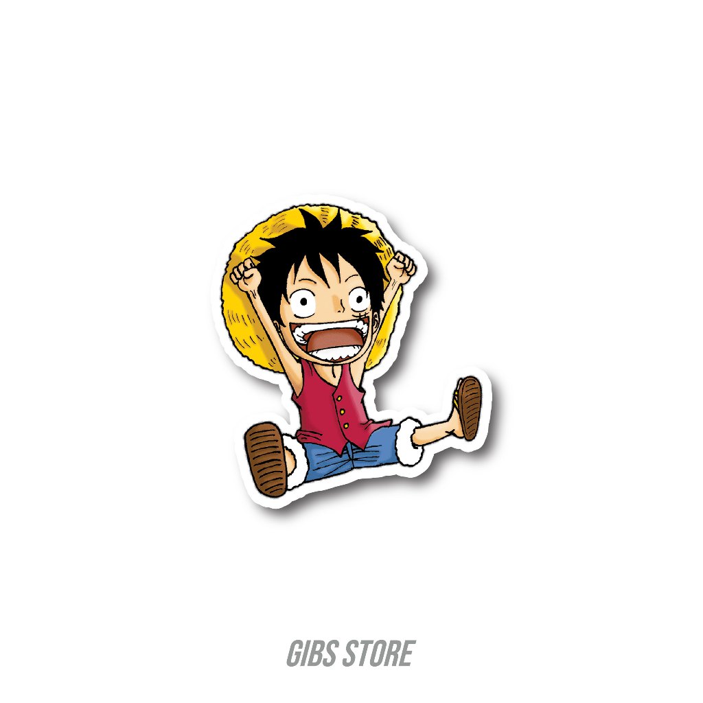 

STICKER SATUAN ONE PIECE (MONKEY D. LUFFY) #8