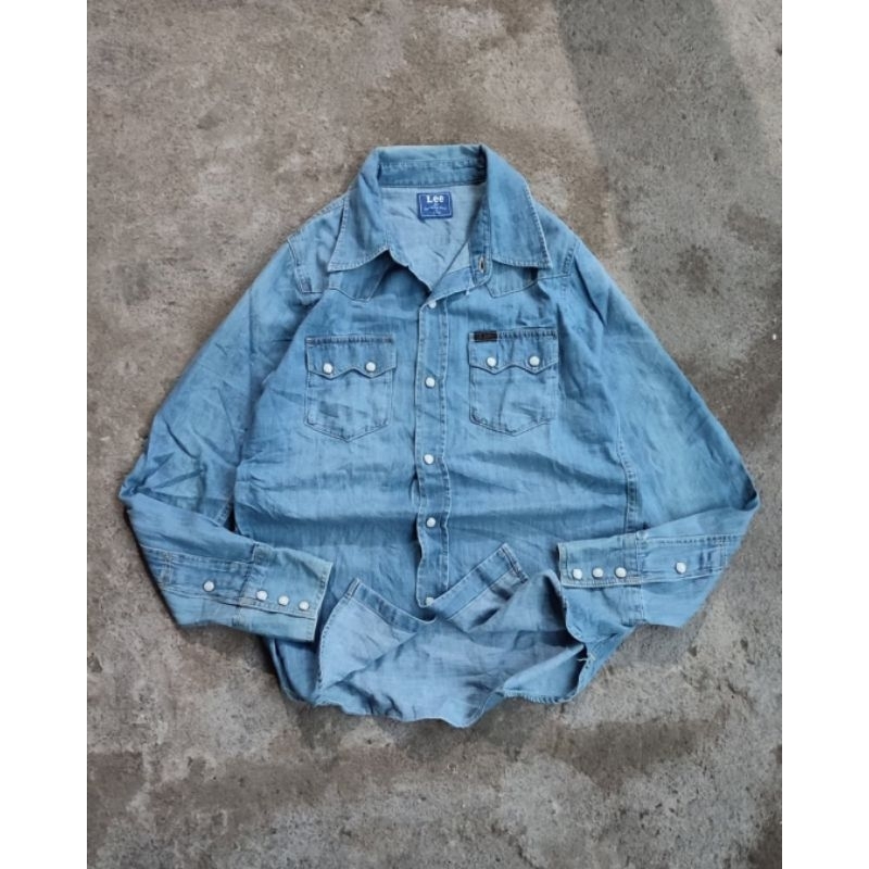 Kemeja Lee Denim
