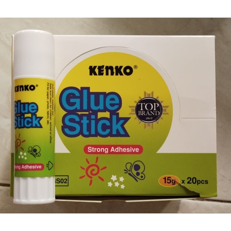 

lem glue stick kenko 15 gram 1 box isi 20 pcs