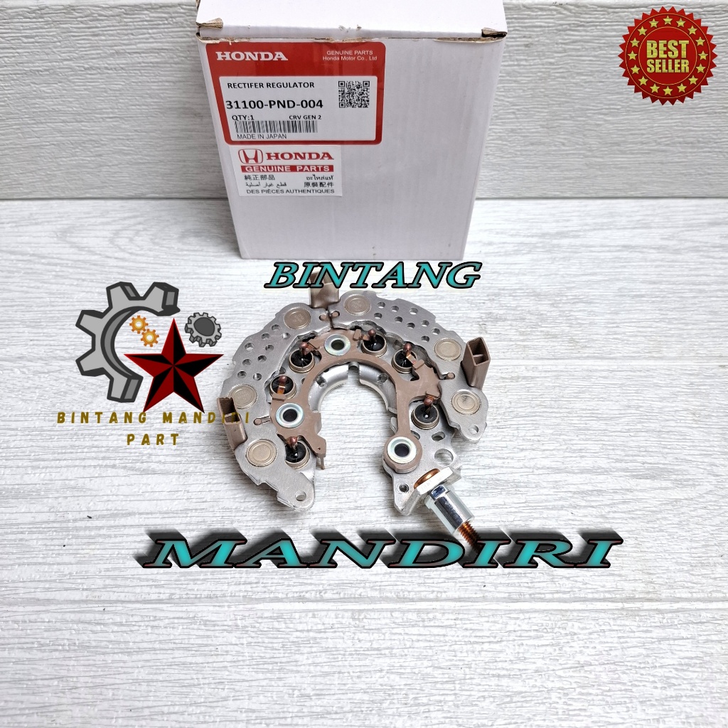REKTIFER SILICON ALTERNATOR HONDA CRV GEN 2 STEEM 2000CC