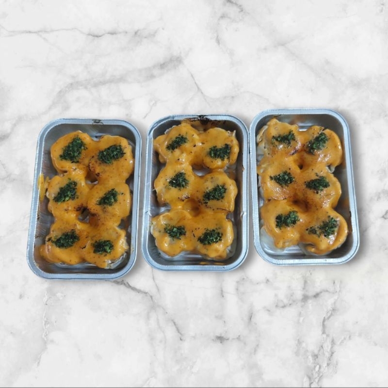 

Dimsum mentai tobiko