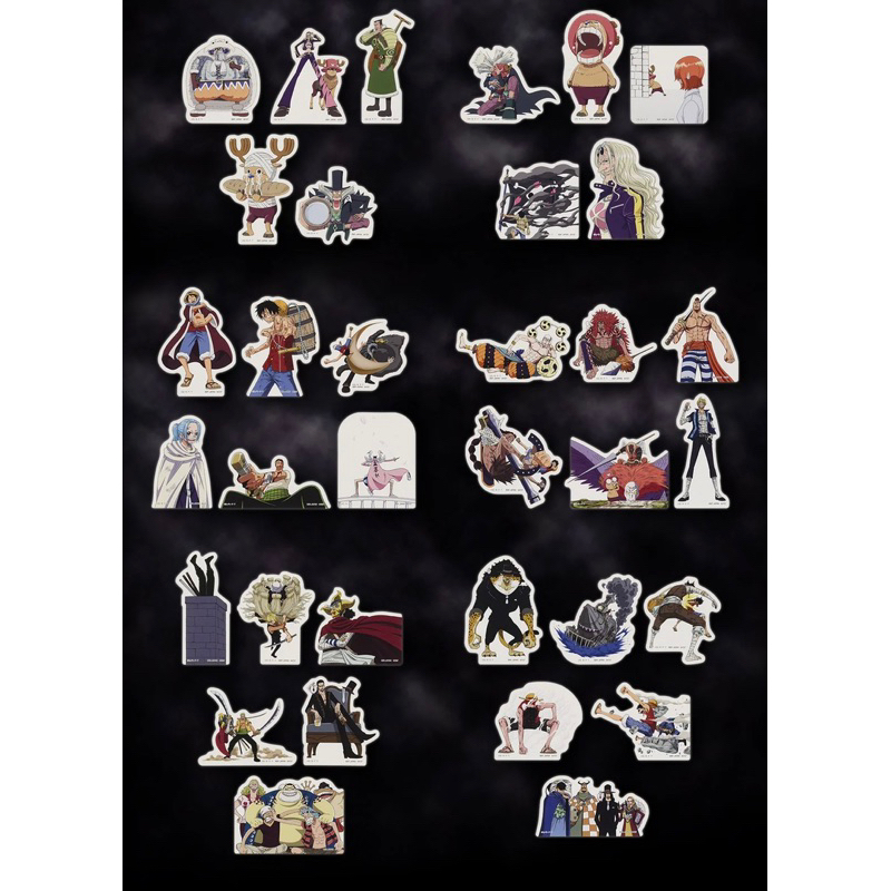 

Sticker one piece merchandise ichiban kuji prize I the greates battle ikuji op bandai namco original