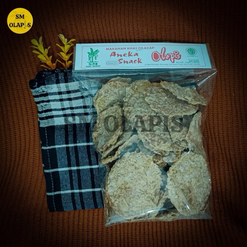 

(Oleholeh.id) Keripik tempe bulat renyah gurih