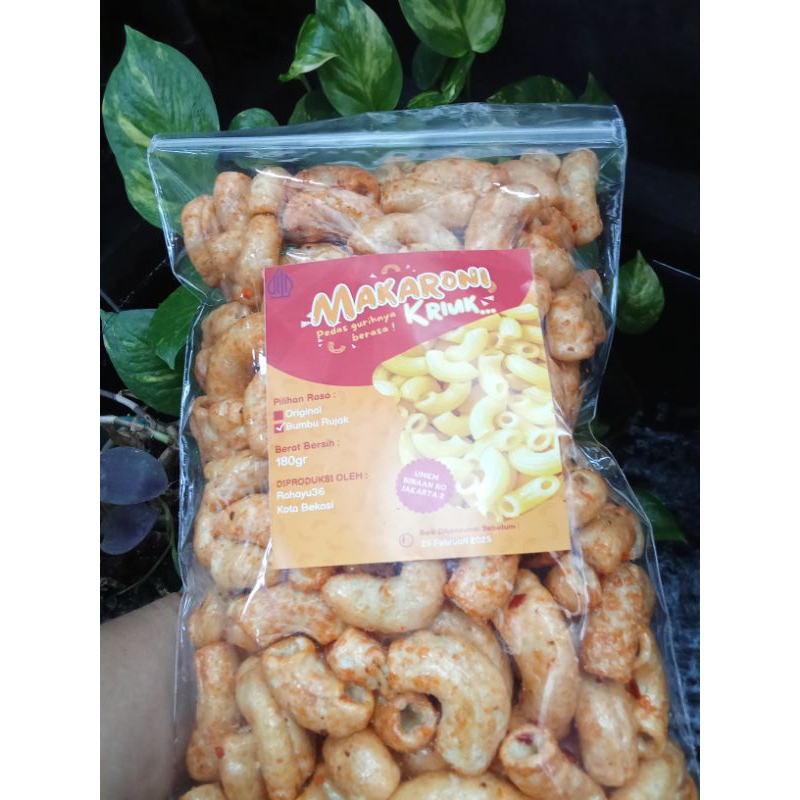 

Rahayu36 snack - Makaroni bumbu rujak 200grm