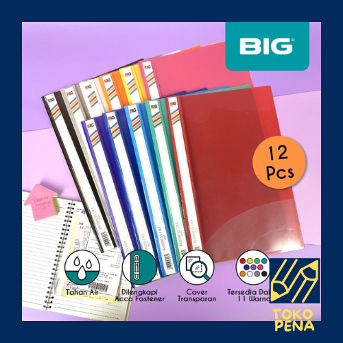 

BIG Map Bisnis File F4 Folio Poket / Map Plastik Dokumen