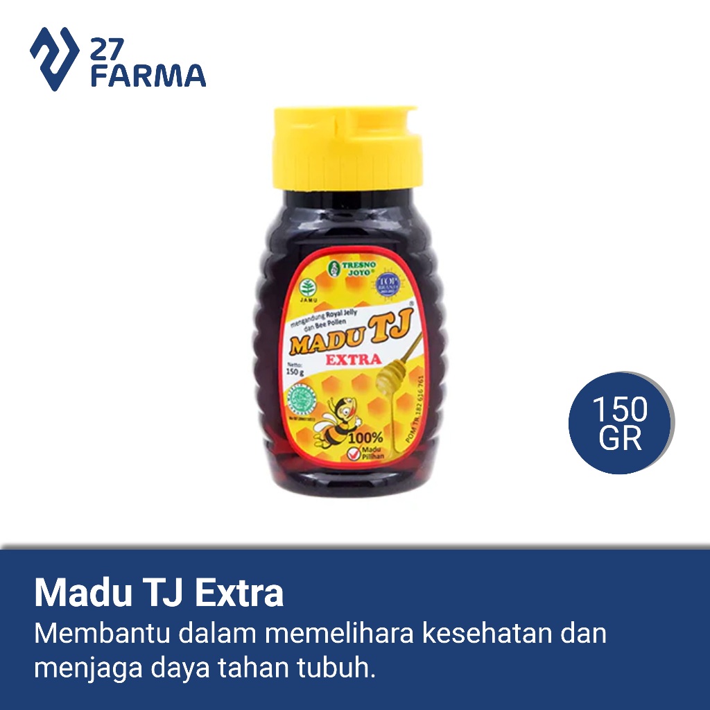 

Madu TJ Extra 150gr & 250gr - Memelihara Daya Tahan Tubuh