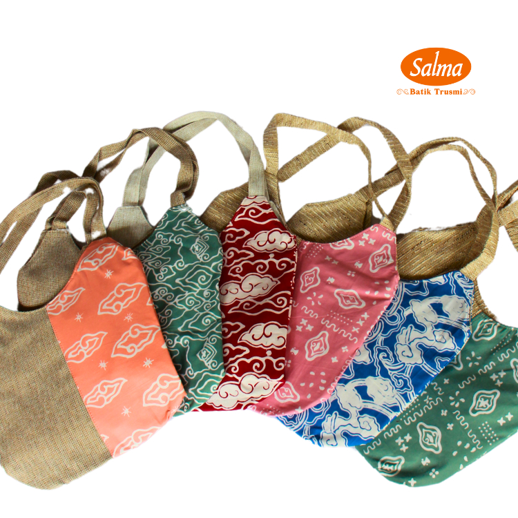 BATIK SALMA Tote Bag Tas Goni Motif Kain Batik