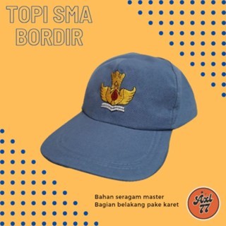 TOPI SMA BORDIR