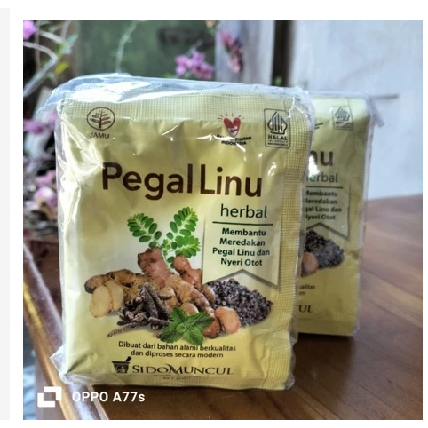 

Jamu Pegel Linu Sido Muncul Serbuk Isi 10Sachet