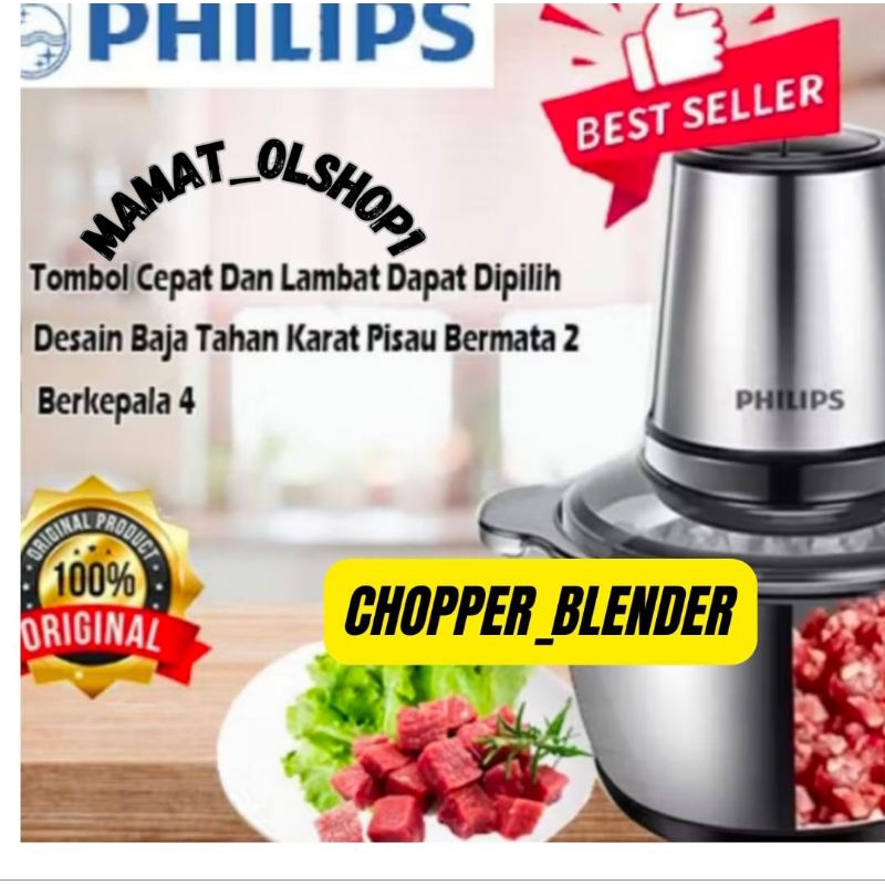 Chopper blender daging dan bumbu serbaguna