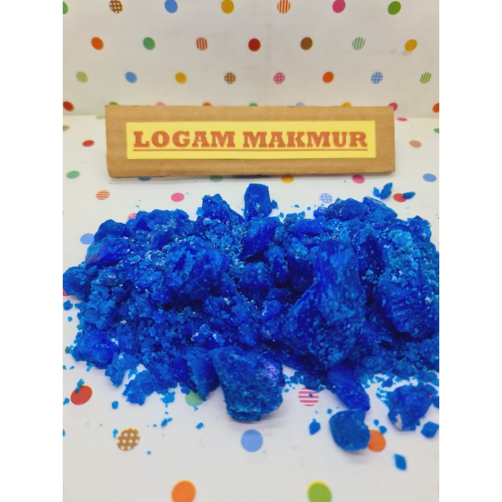 1 KG - PERUSI PRUSI TRUSI TERUSI KRISTAL BIRU UNTUK KOLAM RENANG