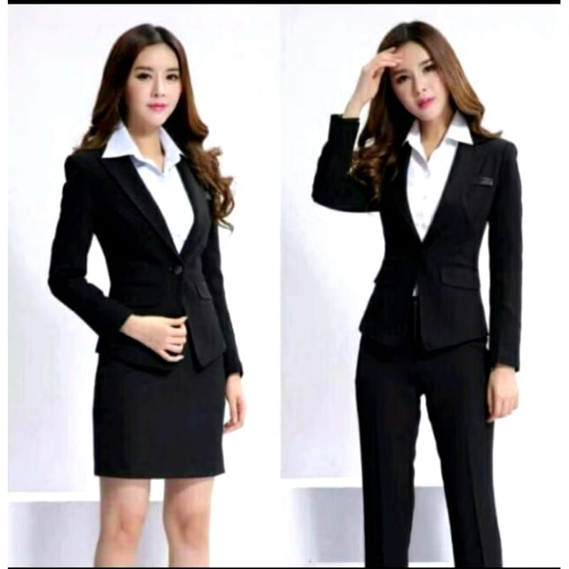Blazer Kantor Wanita/ Blazer Formal Jumbo/ Blazer Korea