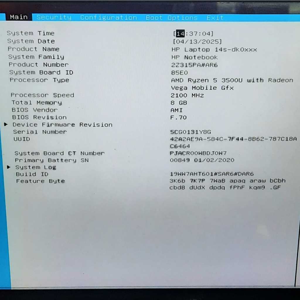 Motherboard HP 14S-DK AMD RYZEN 5 3500U Normal Tested Seken Original [ Mainboard HP 14s bisa untuk H