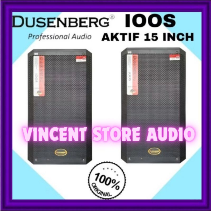 SPEAKER AKTIF BLUETOOTH KARAOKE SMART TV YOUTUBE DUSENBERG 15 INCH IOOS 15 SPEAKER KARAOKE INDOOR OU
