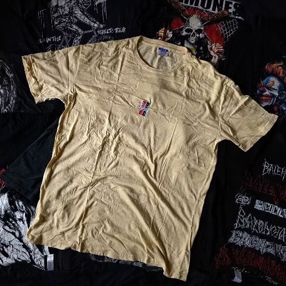 Kaos Tshirt Stussy Center Logo Vintage Second