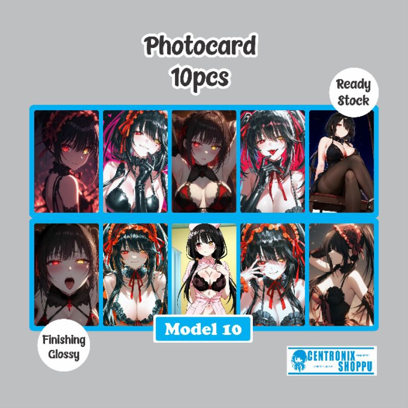 PHOTOCARD Tokisaki Kurumi DATE A LIVE - Photocard / Kurumi DATE A LIVE - PACK 10