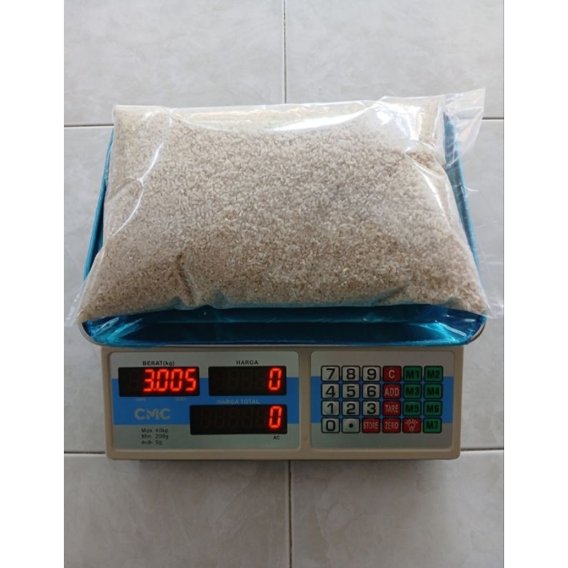 

beras pulen 3kg lokal hasil dari petani langsung