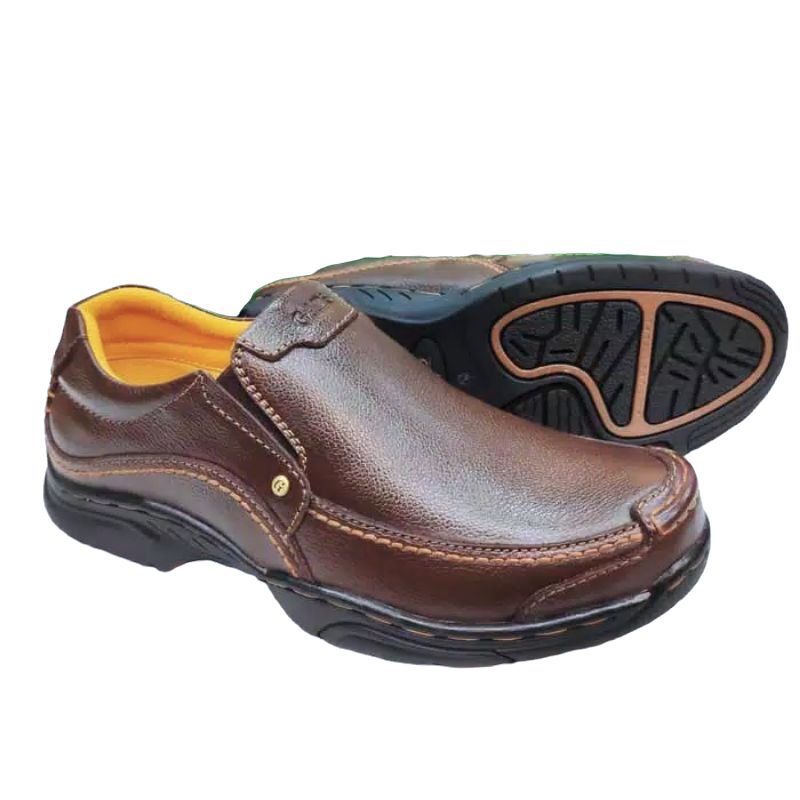 GATS MP MP 2602 COKLAT Sepatu Kulit Pria Original