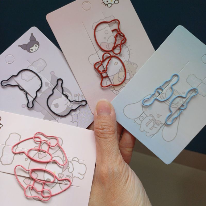 

Paperclip klip kertas san*** 2788H My melody hello kitty cinnamoroll kuromi