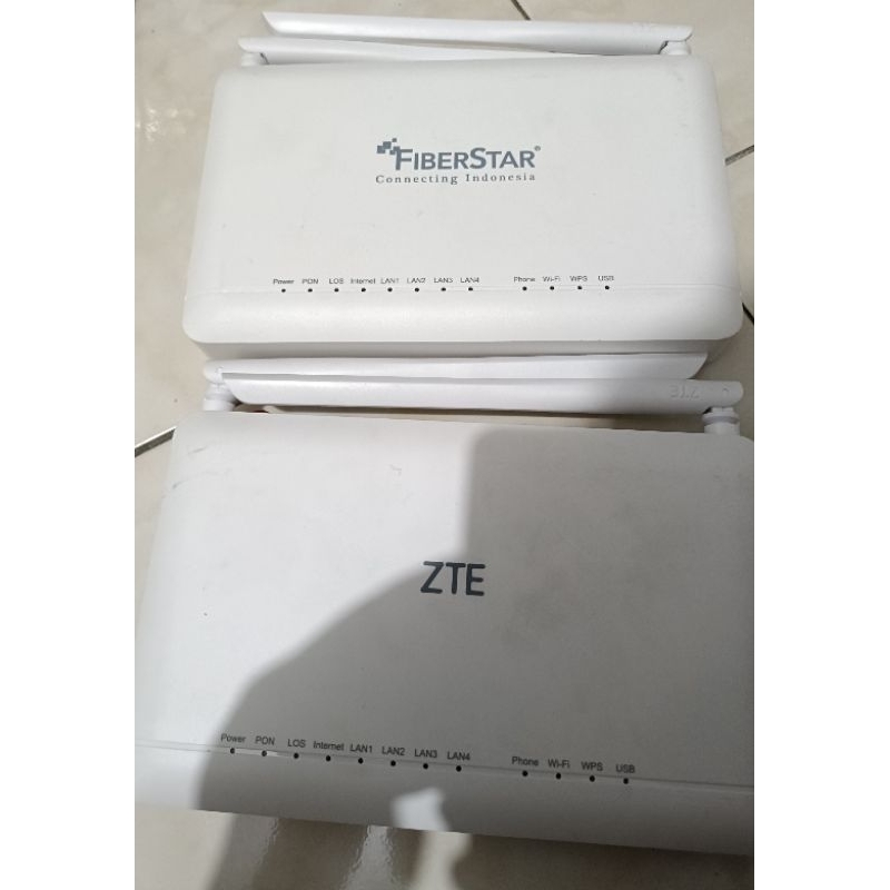 ONT ZXHN F670L PORT BIRU