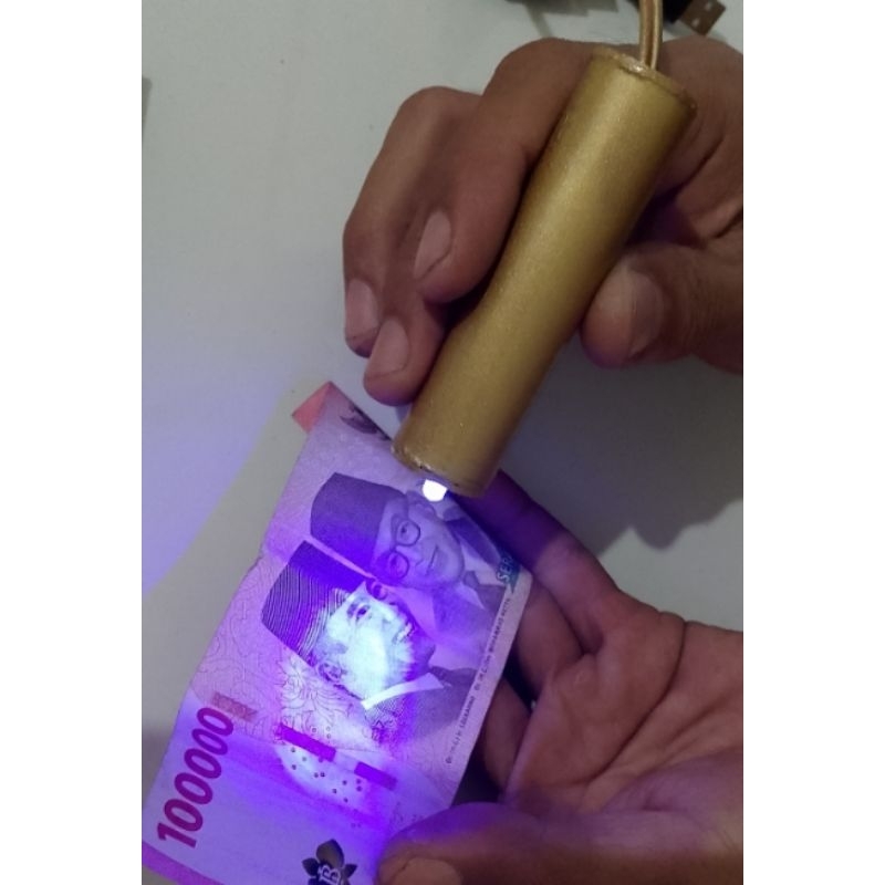 glogabshoop-Alat Detektor Uang Palsu Homemade
