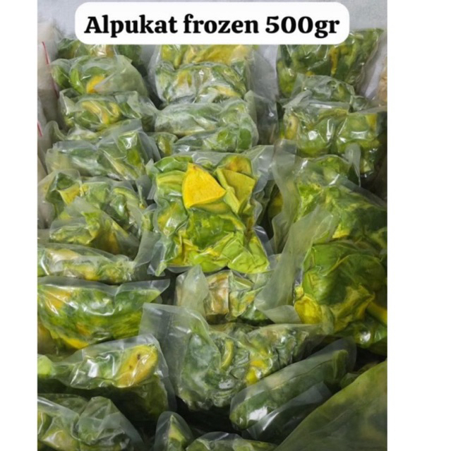 

Alpukat Frozen 500gr