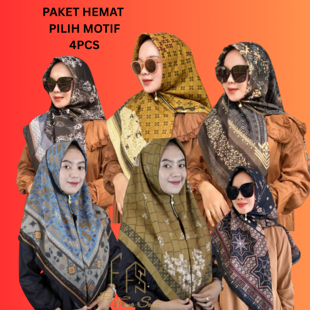 Kerudung Resleting Zipper Jilbab Instan Terbaru Kekinian