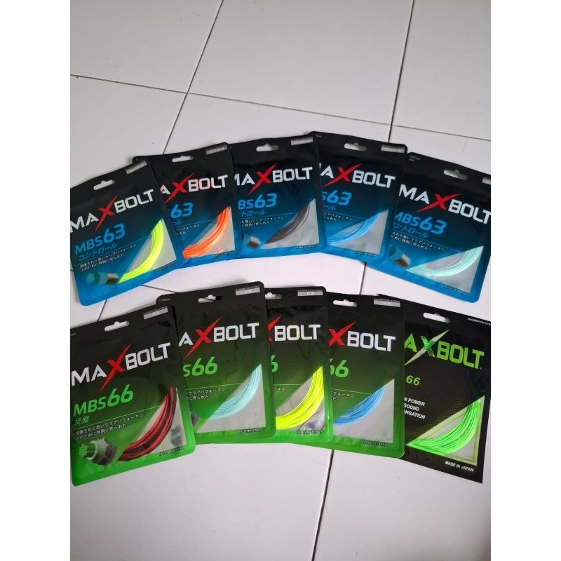 Senar Raket Badminton Maxbolt MBS 63 / MBS 66