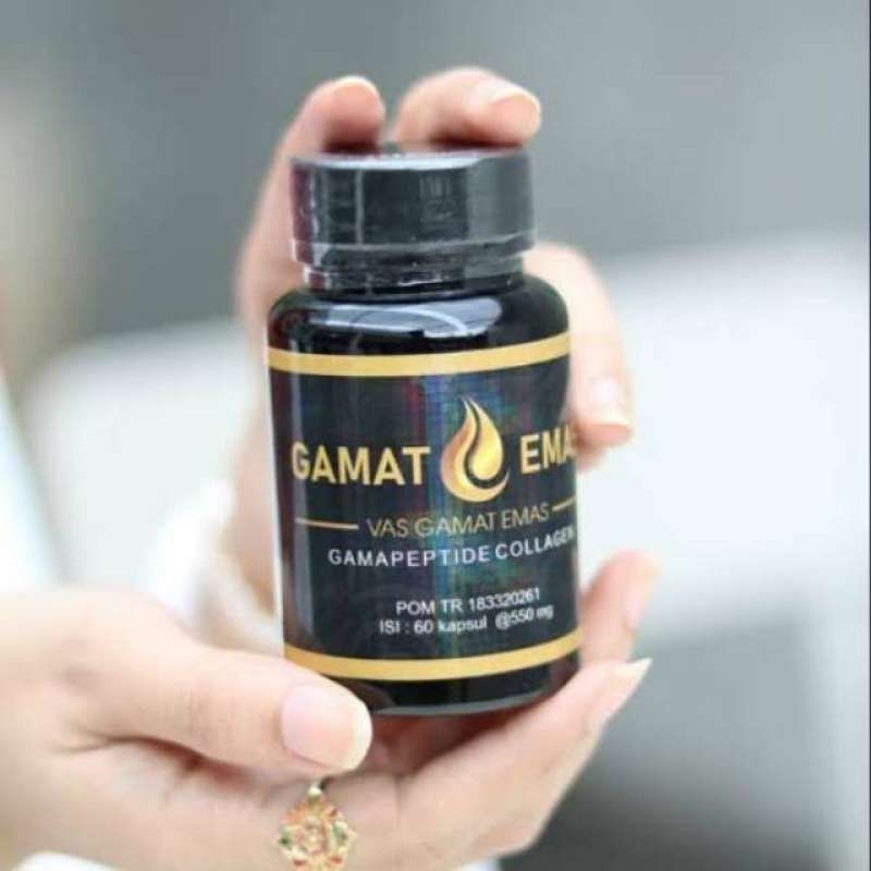 vas Gamat Emas Collagen Original 100% Asli Ori Pemutih Badan Wajah Glowing