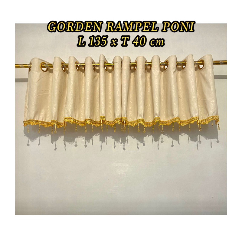PONI GORDEN RENDA PINTU (PONI SAJA)