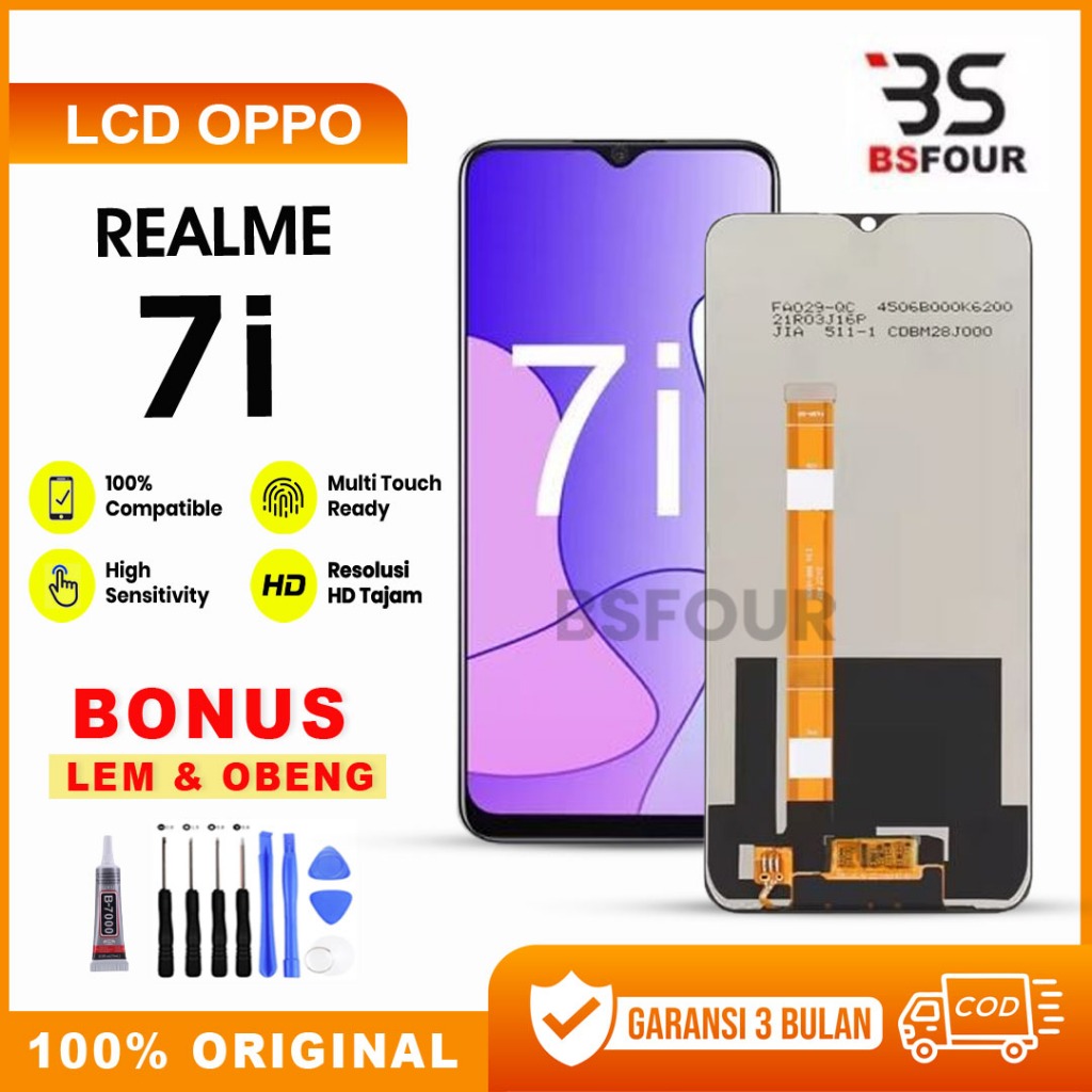 LCD REALME 7i ORIGINAL FULLSET TOUCHSCREEN